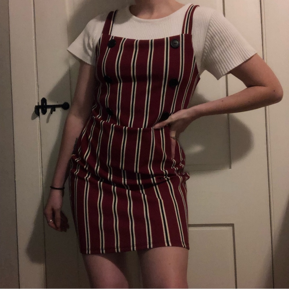 Striped tank dress